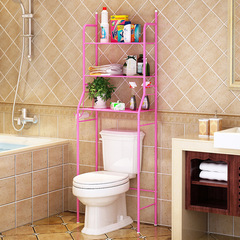 Yaruifan toilet storage rack bathroom three-layer storage rack bathroom bathroom organizer rack washing machine rack