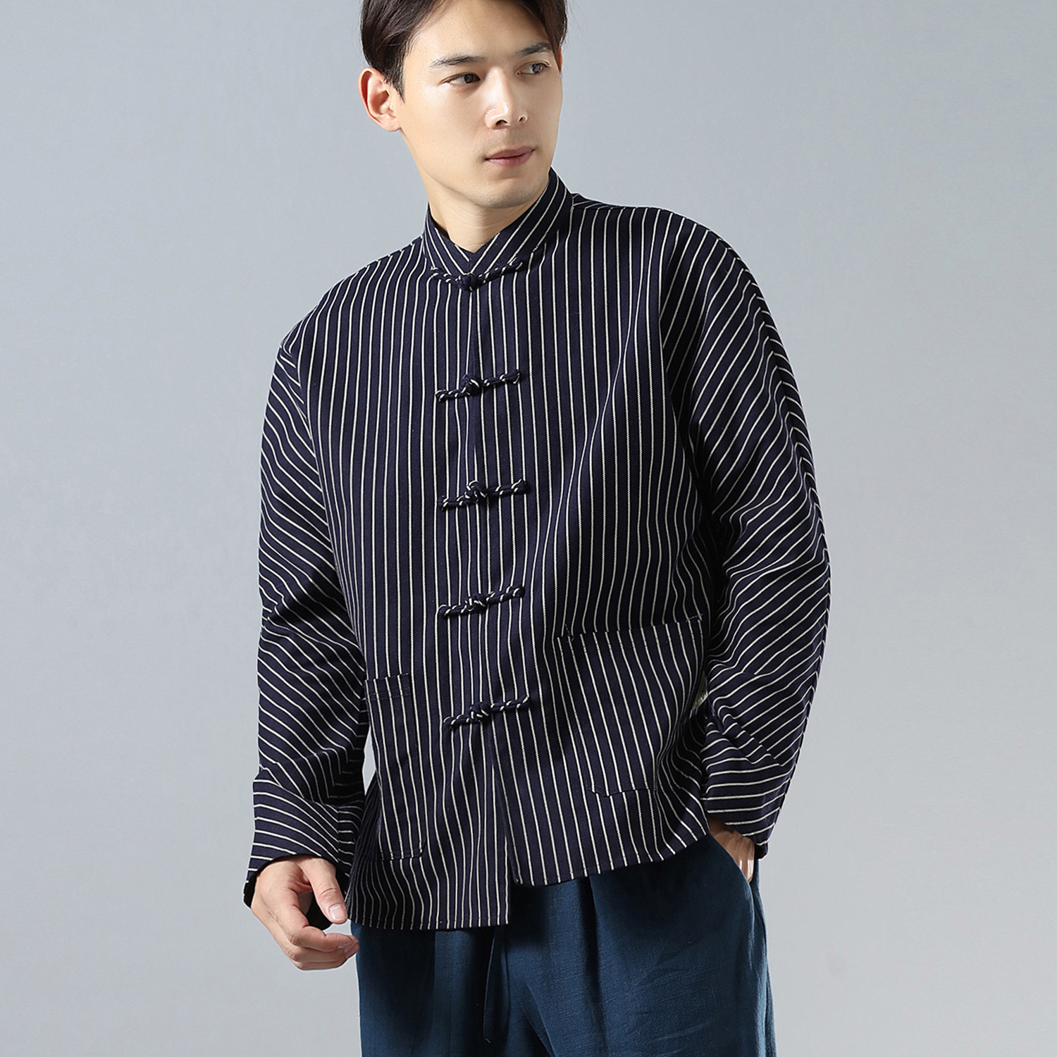 Demi-season double-sided cardigan
