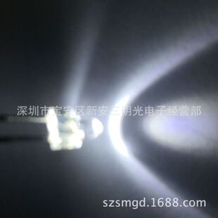 ����2mm�����Ͱ׹��L�_ F2�ן�led���� ֱ��LED�l����O��