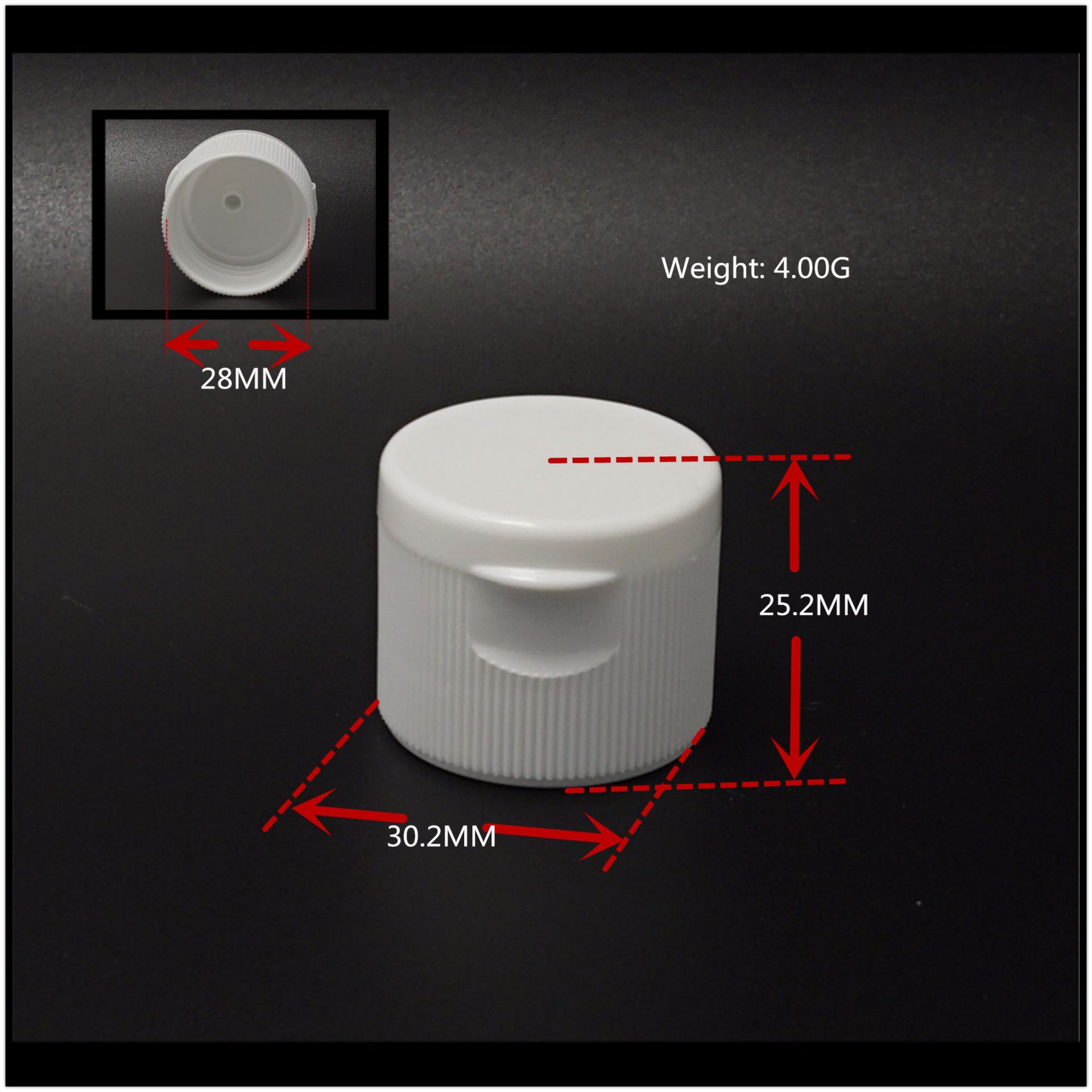 28口塑料洗洁精瓶 沐浴露洗发水 28/410翻盖 蝴蝶盖