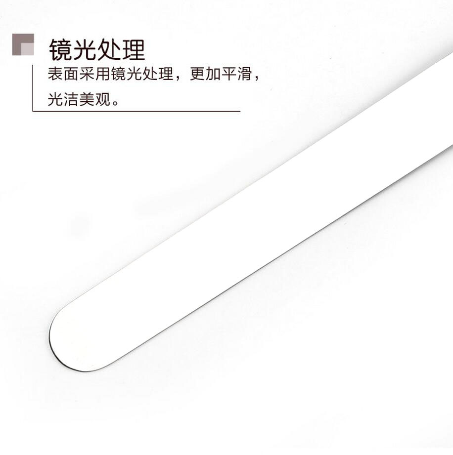 Mango de madera para hornear pan pastel beso cuchillo 10 pulgadas 8 pulgadas 6 pulgadas 4 pulgadas espátula de acero inoxidable herramienta de bricolaje espátula de crema