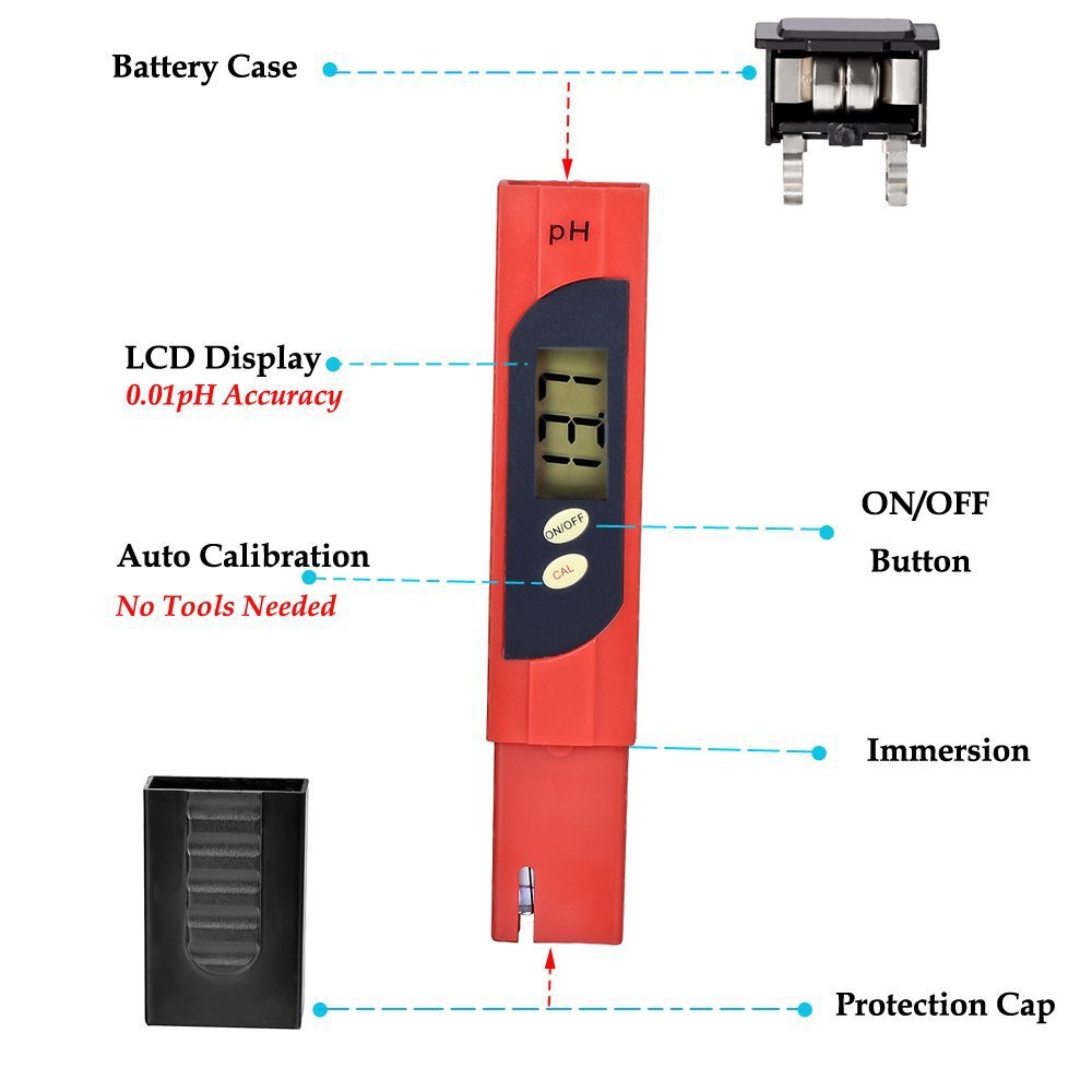 批发 水质检测笔高精度净水器pH计酸度计 游泳池鱼缸
