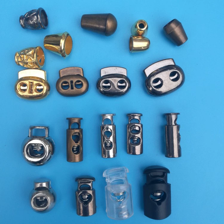 Прямые продажи с завода на складе ABS Гальваническая металлическая пружинная Пряжка веревочная пряжка металлическая колпачок Пряжка эластичная пряжка на складе