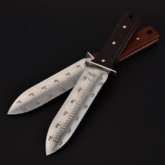 Garden Tool Shovel Pruner Weeding Knife Portable Garden Knife with Sheath Potted Plant Trowel Planting Bonsai Gardening Knife