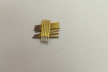 1.0弹簧测试针 P75-J1/J  直上圆头镀镍 PCB板探针 1#测试针