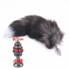 Small thread fox fox tail 40cm