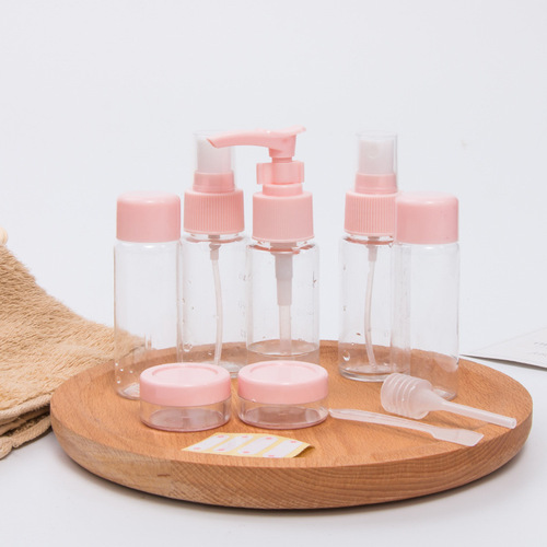 Travel packing spray bottle set, portable mini bottle skincare sprayer, hydrating cosmetic empty bottle, small spray bottle