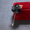 Red pin lapel pin suitable for men and women, universal brooch, flowered, wholesale