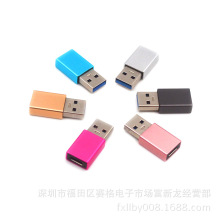 usb3.0转type-c母转接头 type-c母转usb3.0手机充电数据转换头