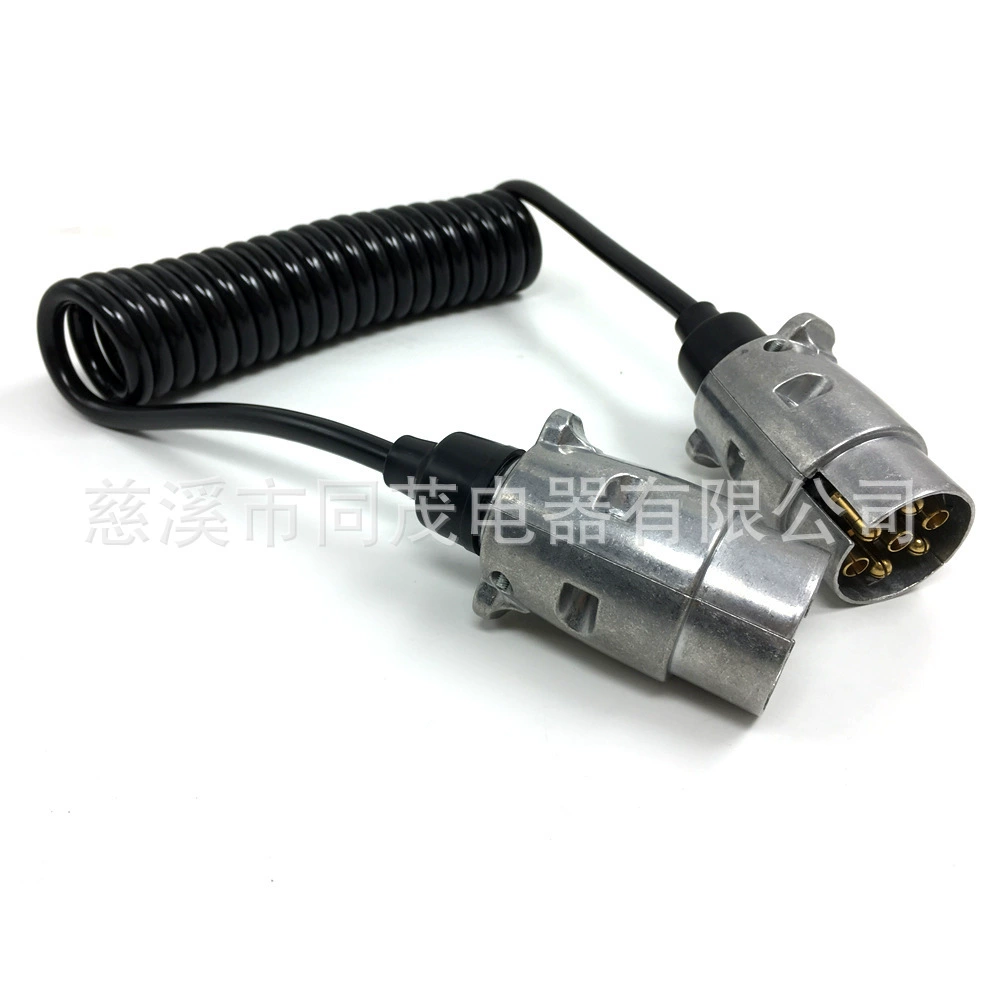 Разъем TM1102 спиральный провод Разъем прицепа 7 Основной разъем