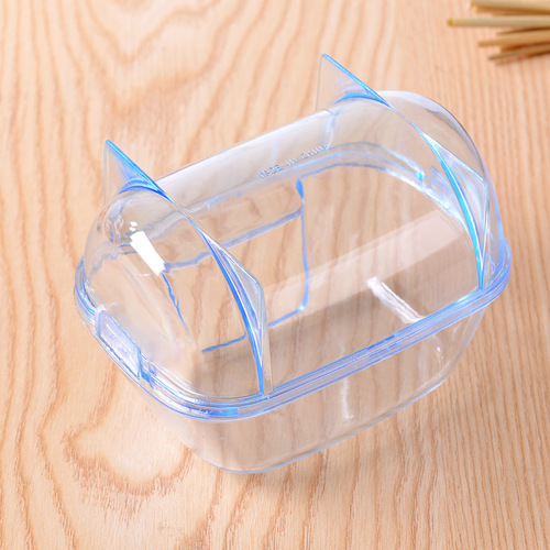 Bol wholesale hamster bathroom, transparent sand bath room, extra large bear observation bathroom, pet supplies cross-border supply