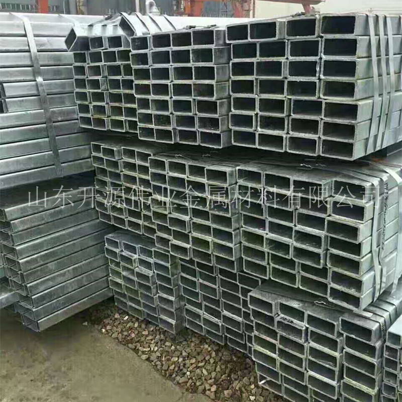 厂家加工切割5.5米定尺方管120*120*4大口径镀锌方管材质Q235B