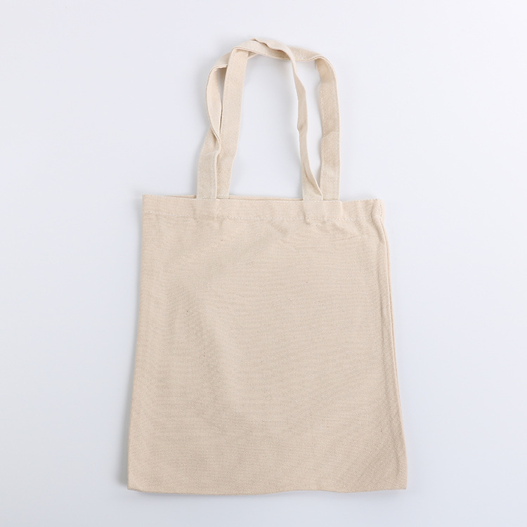 通用棉布抽绳束口袋白色棉布袋创意手提折叠式购物袋可定印刷定制