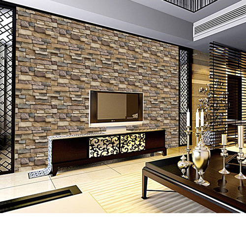 Supply 45cm imitation rock pattern bricks bedroom living room background wallpaper self-adhesive decorative wallpaper sticker SA-1007