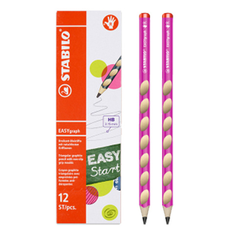 German stabilo 322 correction pen grip triangle color rod with pencil sharpener hole pencil