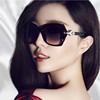 Capacious trend sunglasses, glasses solar-powered, European style, wholesale