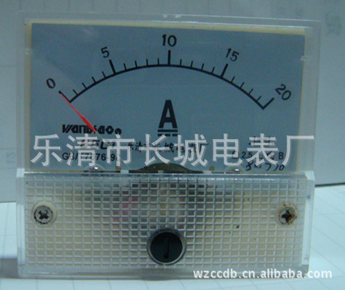 供应长城电表厂 85C1 20A  75mv 直流电流表 指针式
