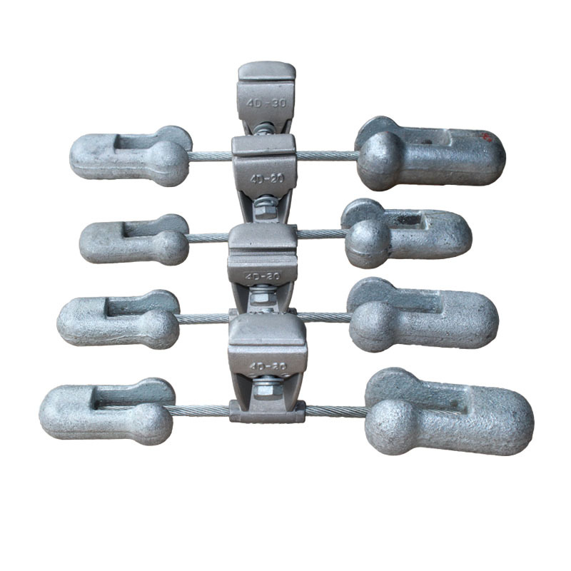 热镀锌防振锤 音叉式防护金具 4D系列防振锤 山东固联厂家供应 K