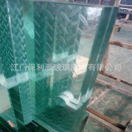 T台防滑路面玻璃 舞台防滑地面  米粒纹防滑钢化玻璃 8mm 10mm