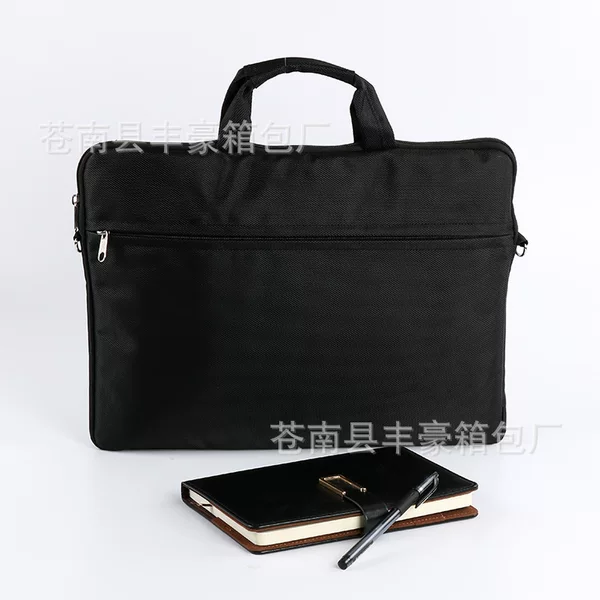 Professional wholesale notebook business shoulder bag 16 inch handbag computer bag briefcase