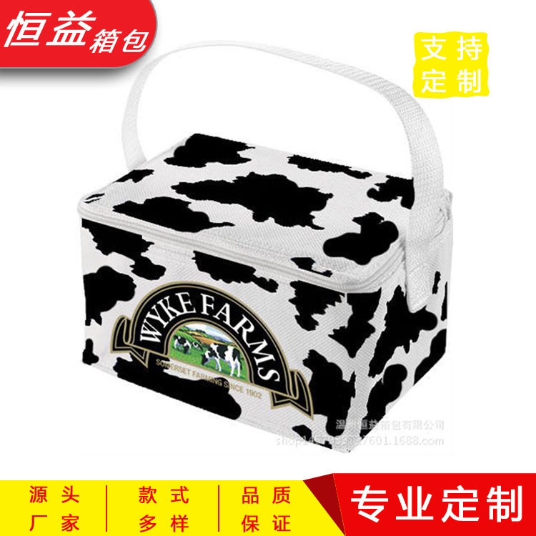 厂家直销 无纺布冰包涤纶便当包保温袋 可来样来图印logo量大价优