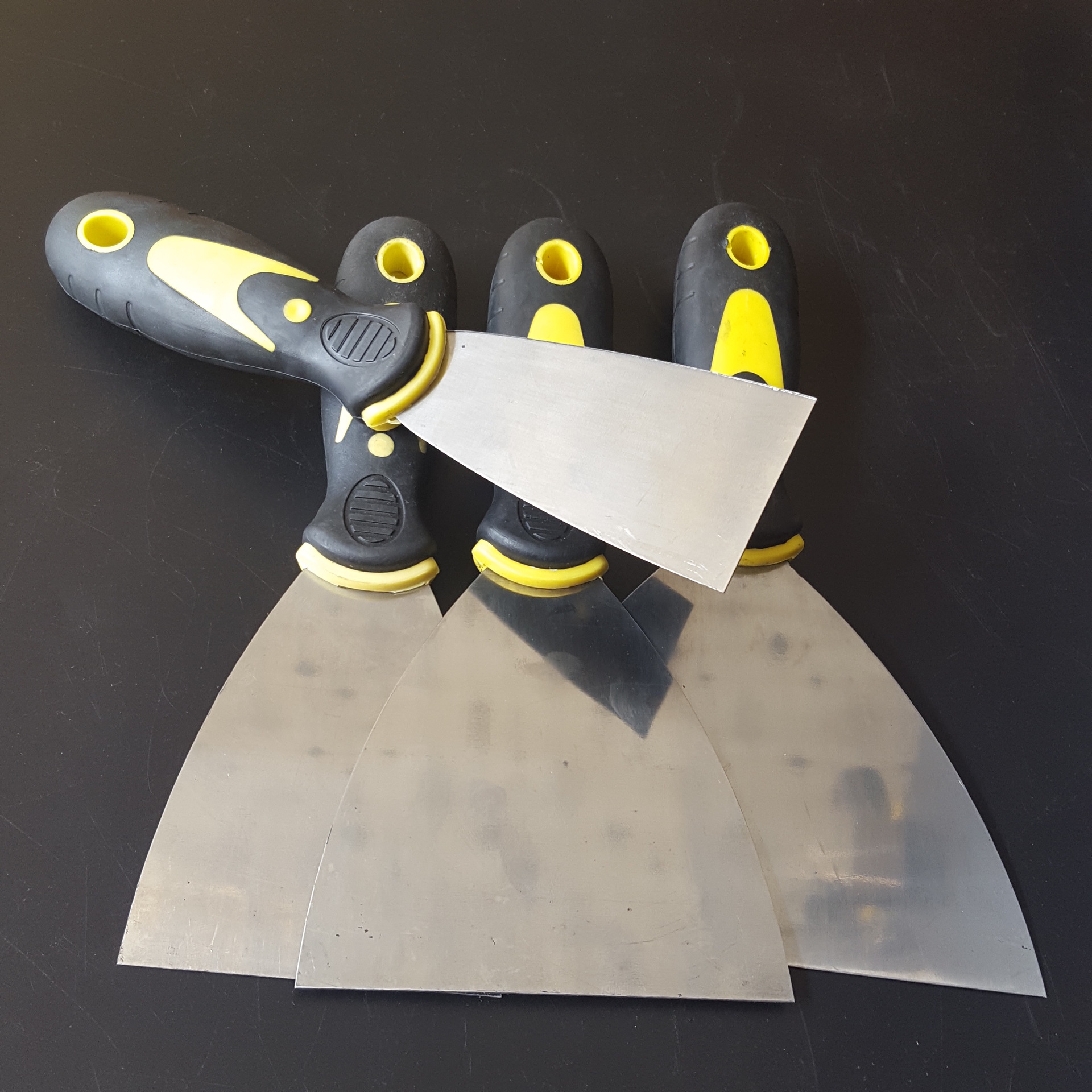 油灰刀 双色塑胶木柄柄碳钢规格齐全库存备货