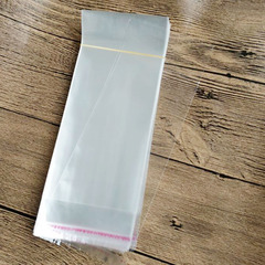 The factory can print LOGO 9CM OPP self-adhesive plastic bags, transparent pressure-sensitive labels, decorative daily-use packaging bags.