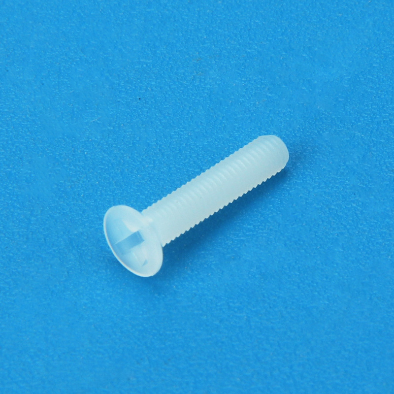卖家热销 机牙塑料螺丝绝缘尼龙螺钉M4十字沉头尼龙螺丝