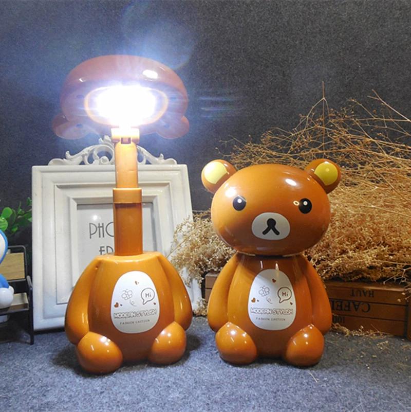LED Table Lamp Dabai HZ010966, Eye-Protection Night Light, Rechargeable Foldable