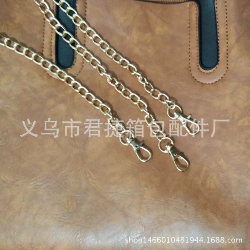 Железная цепь Серебряная светло-золотая металлическая метизная цепочка сумка ремень плечевой ремень браслет декоративные аксессуары для одежды аксессуары