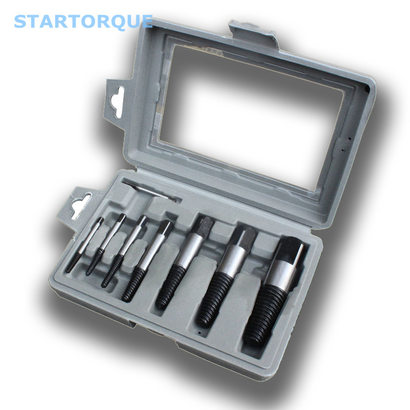 拓卡8件套断钉断丝取出器断头螺丝取出器断管丝锥水管断牙取出器