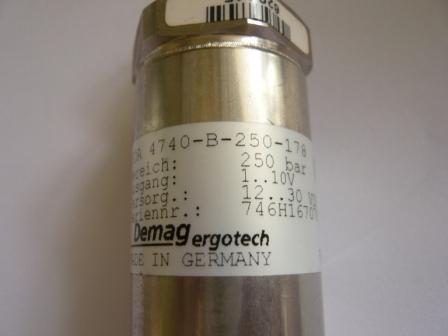 现货！特价供应：DEMAG 机器用压力传感器 HDA 4740-B-250-178