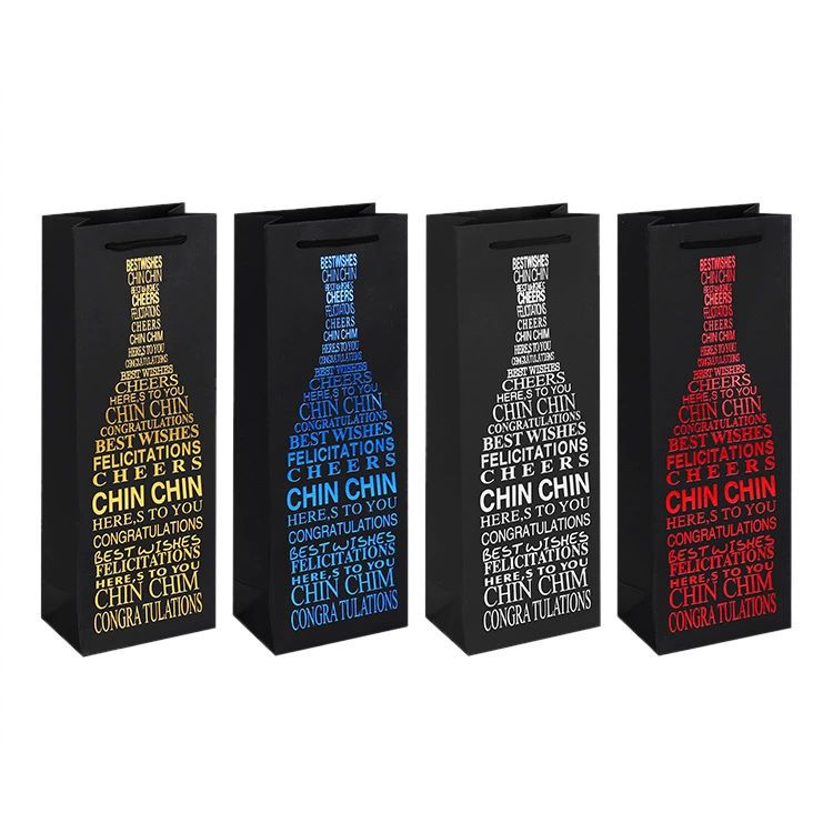 Ручной бумажный пакет мешок красного вина бумажный пакет красное вино мешок красного вина оптом одинарный и двойной мешок красного вина