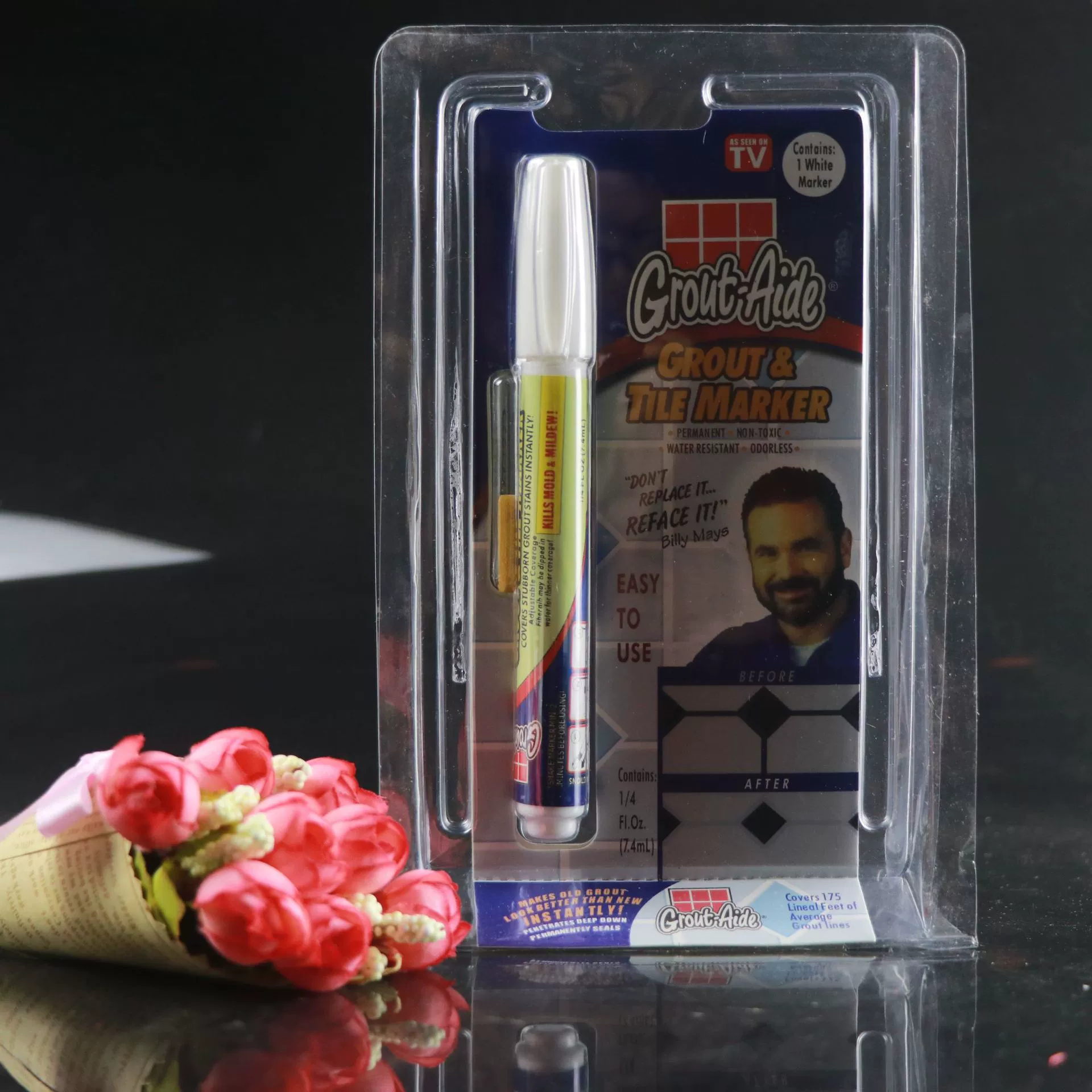 GROUT - TILE MARKER TILE ручка для ремонта стен ручка для ремонта, как показано по телевизору,