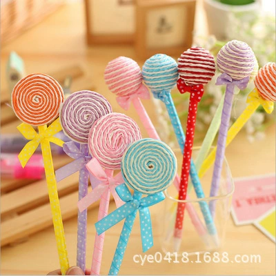 Фабрика оптовая плюшевая ручка милый Санта ручка Круглый леденец ручка лук ручка