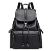 Backpack, travel bag, lock for leisure, 2023 collection, Korean style