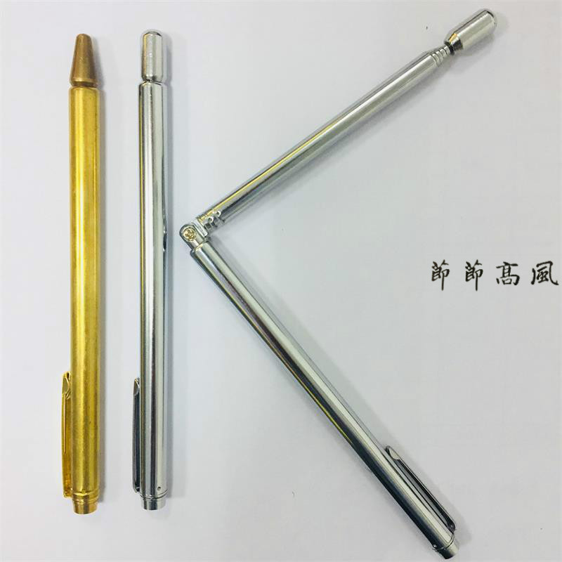 可伸缩正品杨公寻龙尺不锈钢纯黄铜寻龙尺神龙探测棒厂家直供
