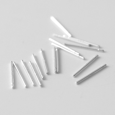 925 silver needle ear hole plain silver ear stick best selling jewelry ear hole ear bone ear hole silver needle anti-allergy earring accessories