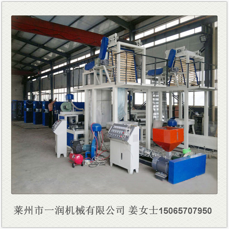 立式风冷塑料拉丝机组设备 聚丙烯拉伸缠绕膜捆扎绳带生产设备