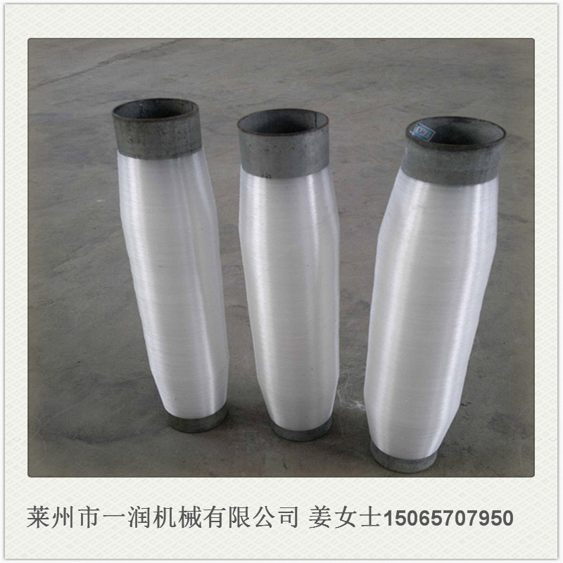 PPPE制绳织网用塑料拉丝机 圆丝单丝拉丝拔丝收卷成型机组