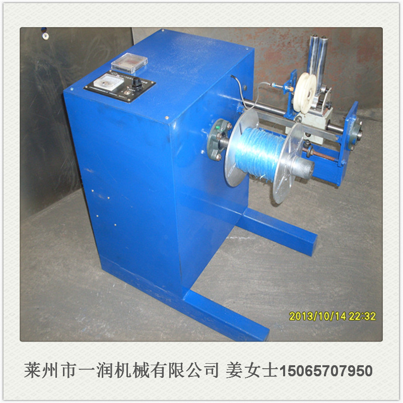 大卷绳倒绳分卷机械设备 复绕复卷机台 合股并线绕盘成卷机器