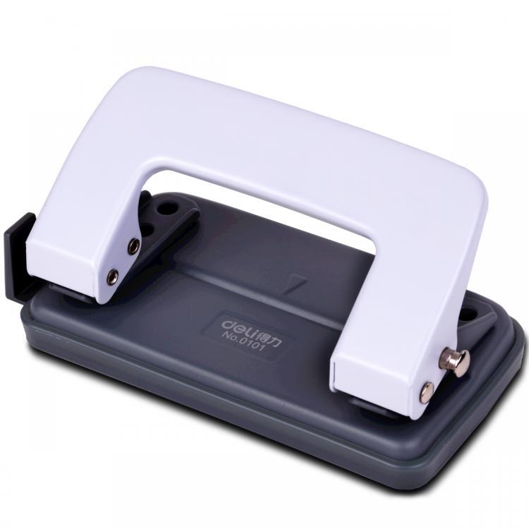 Deli 0101 Two-Hole Punching Machine with Ruler - Punches 10 Pages 2