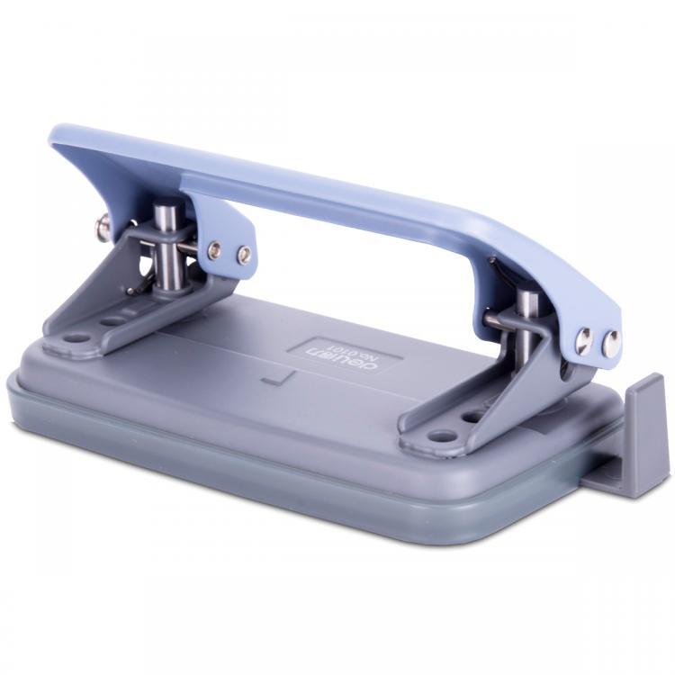 Deli 0101 Two-Hole Punching Machine with Ruler - Punches 10 Pages 3