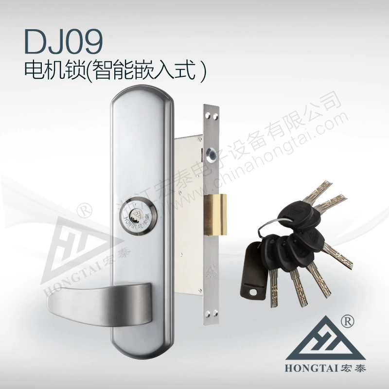 Embedded smart card motor lock dark installation applicable to the tower base station project DJ09KA