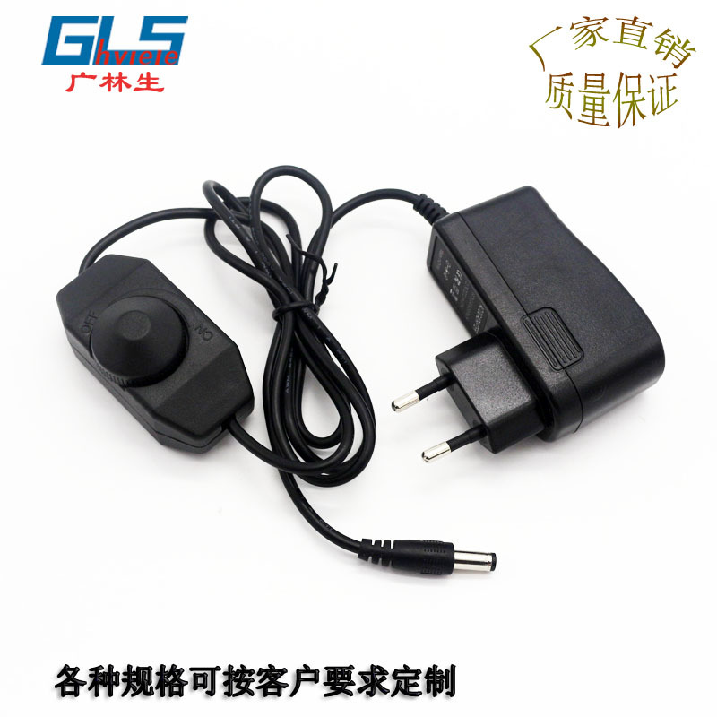 12V1A 24V0.5A带调光器电源适配器 12W台灯 景观灯 LED电源适配器