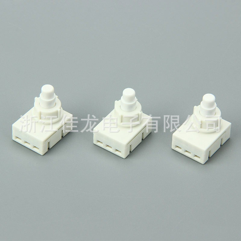 厂家推荐按钮开关系列 KAN-48A吉利白色汽车开关 汽车按钮开关