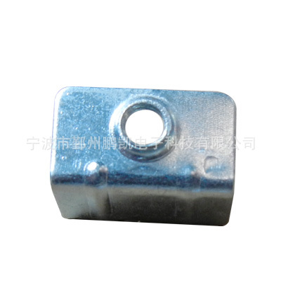 宁波鹏凯生产十六折型材底封板连接件TS-009 九折机柜配件