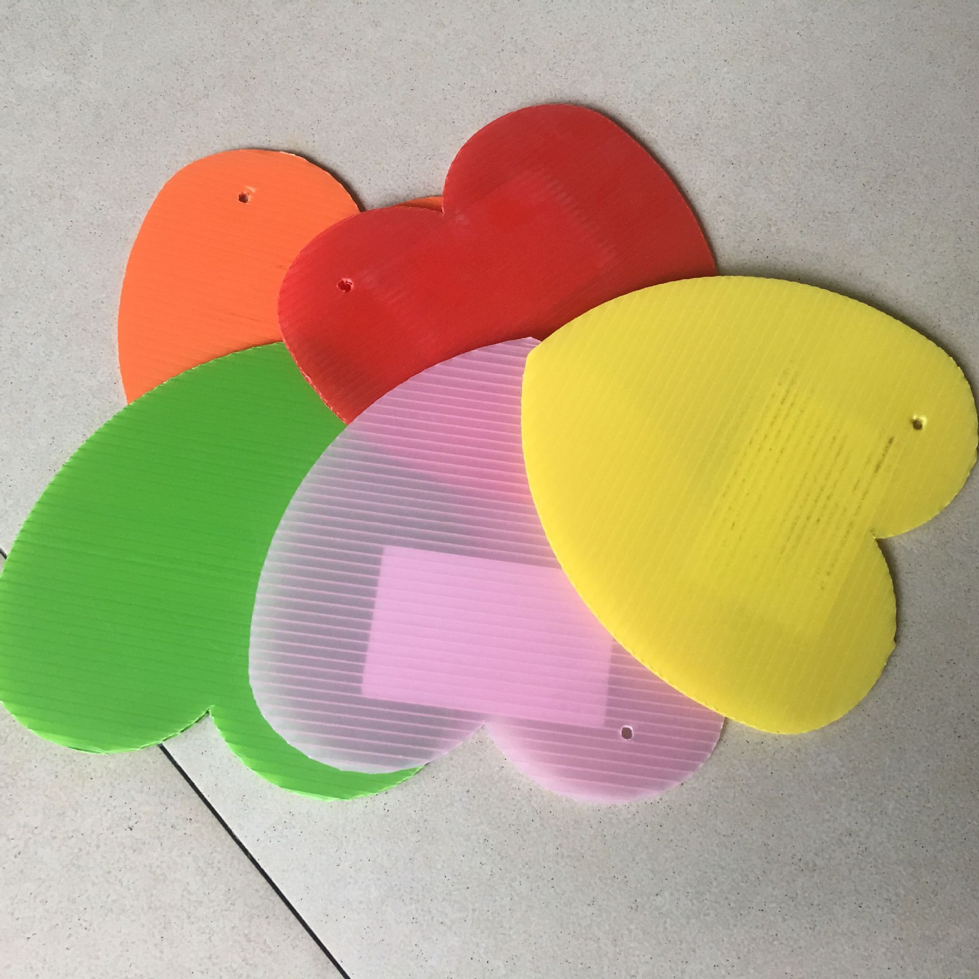 万通板 3MM黄色瓦楞板 黄色万通板平板