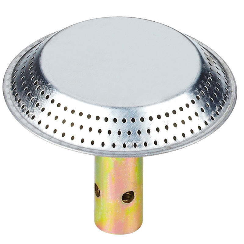 Fabricantes al por mayor comercio exterior camping y estufa doméstica accesorios de placa de estufa boquilla de teja quemador se puede mezclar impresión por lotes ZT07