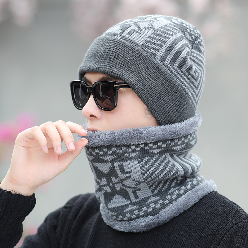 Warm knitted hat